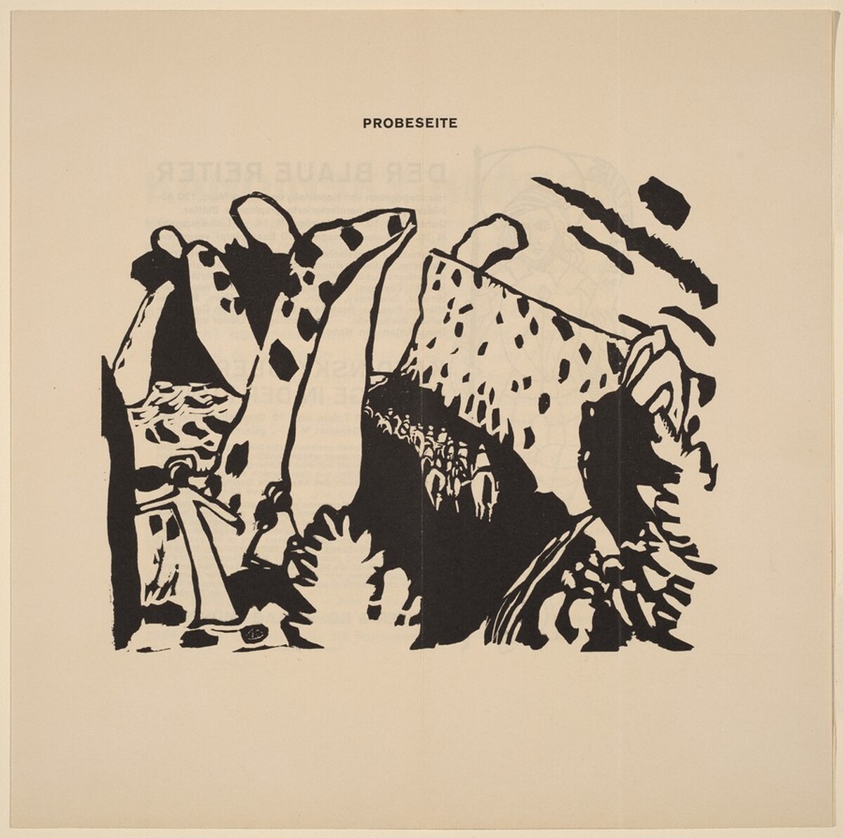 Reiterweg by Wassily Kandinsky
