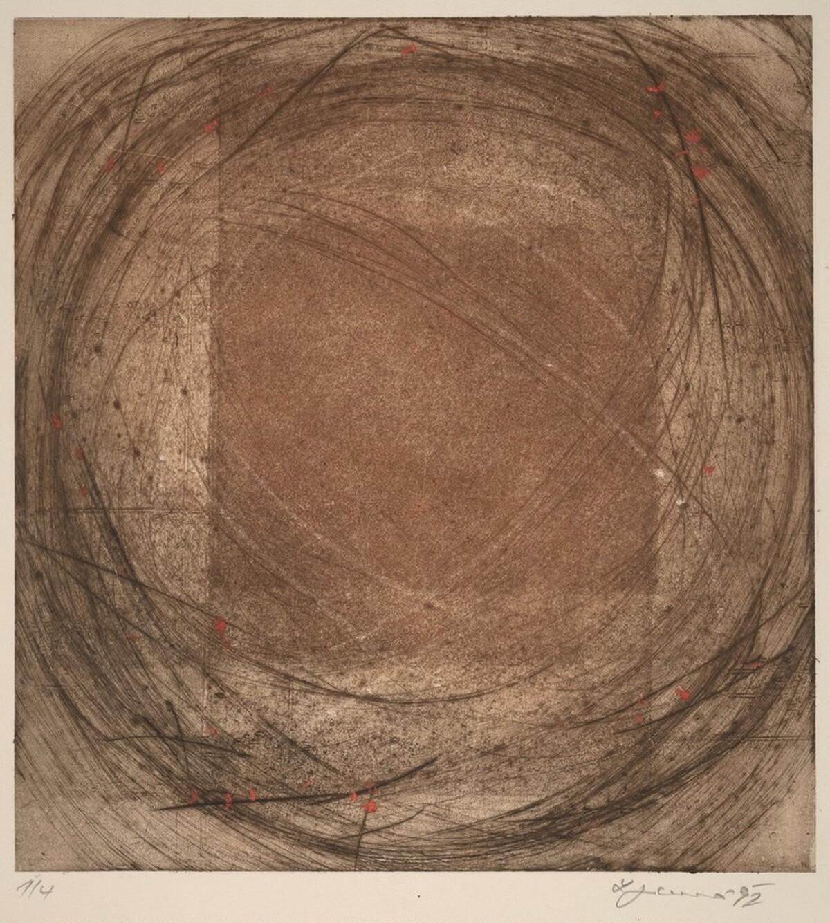 Krucha ctverec/Circle and Square by Ludmila Jandová