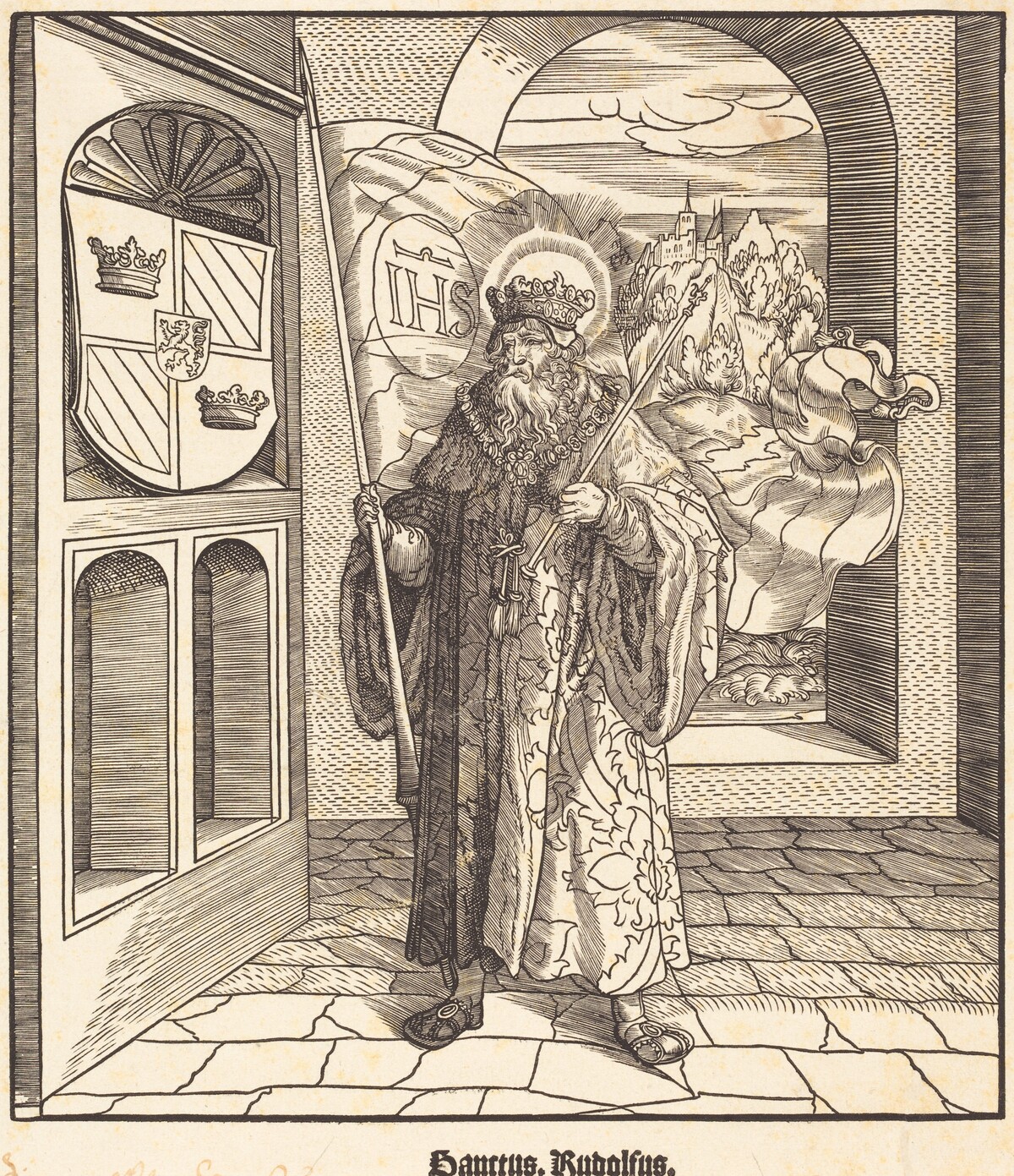 Saint Rudolfus by Leonhard Beck