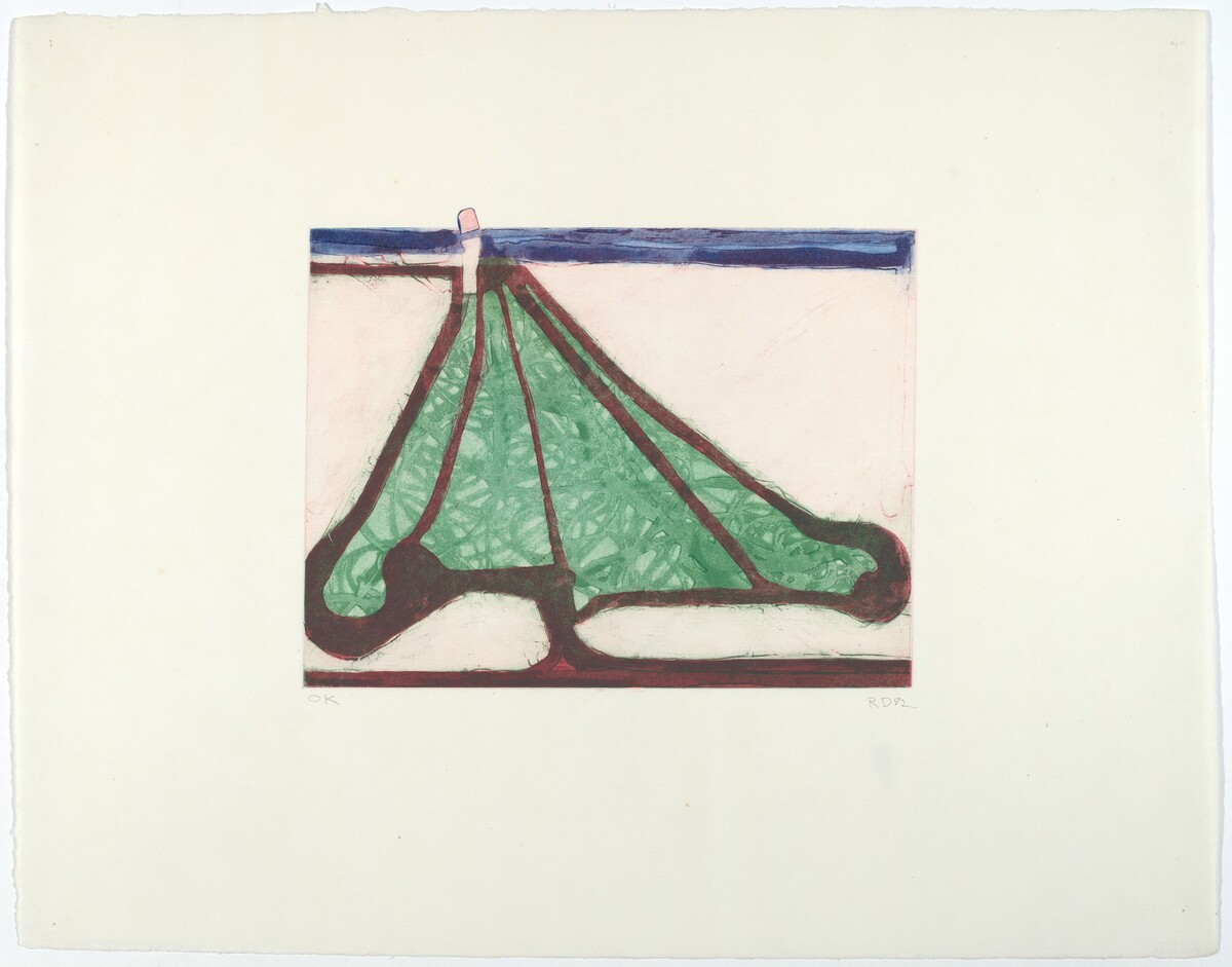 Green Tree Spade by Richard Diebenkorn