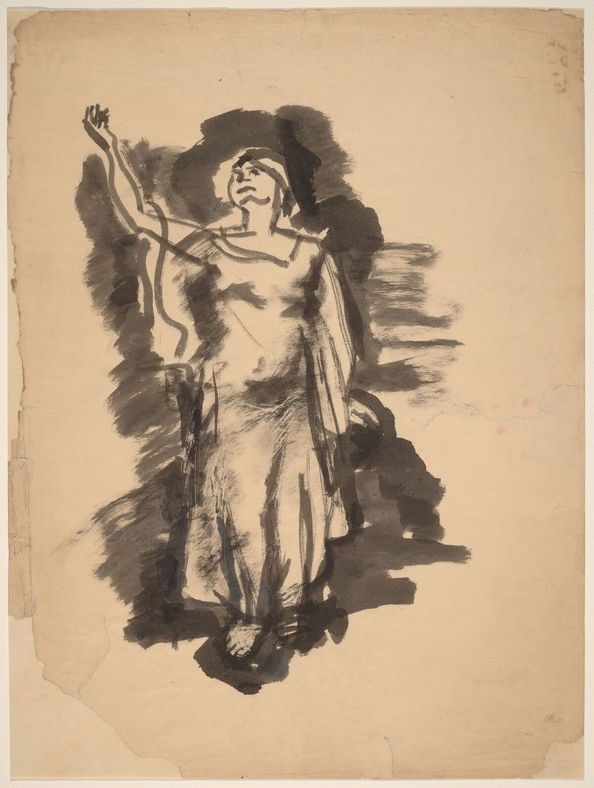 Standing Female Figure by Mark Rothko