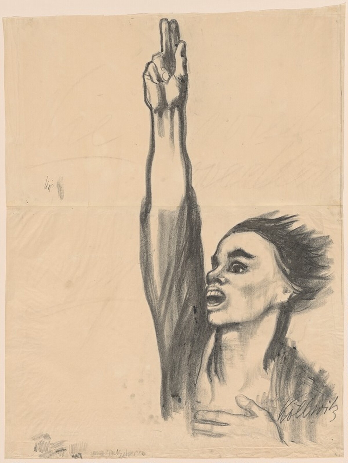 Never Again War (Nie Wieder Krieg) by Käthe Kollwitz