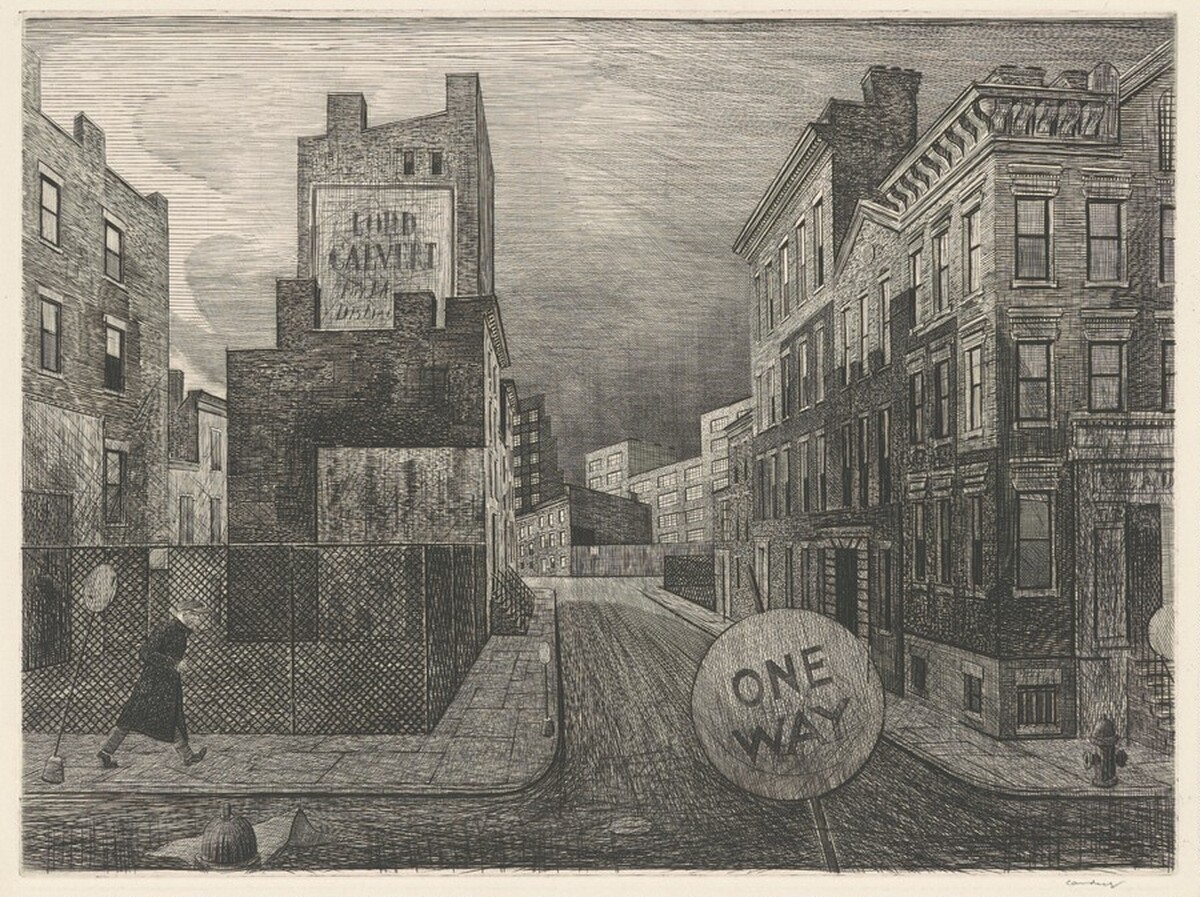 One Way Street by Armin Landeck