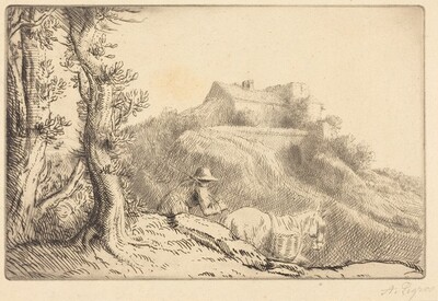 Farm on a Hill (La ferme sur la colline)