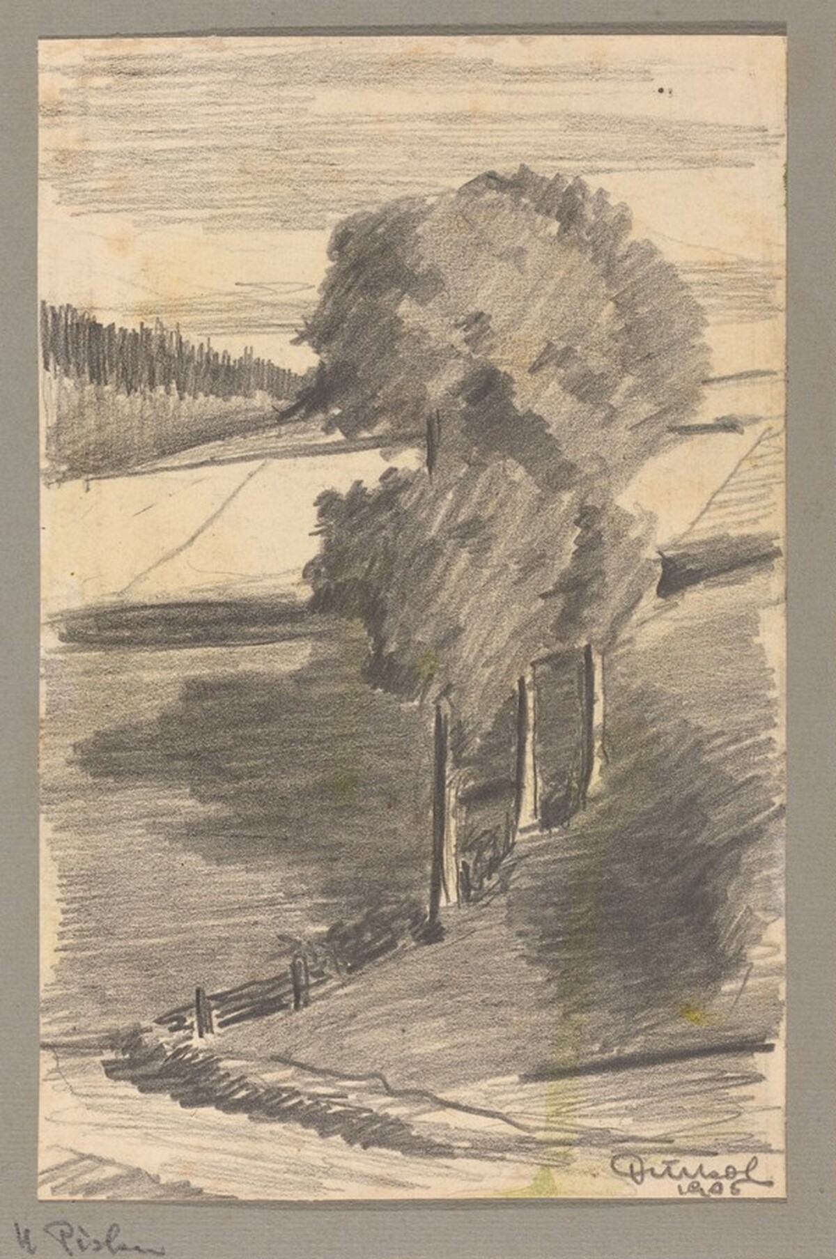 At Pislau by Frantisek Drtikol