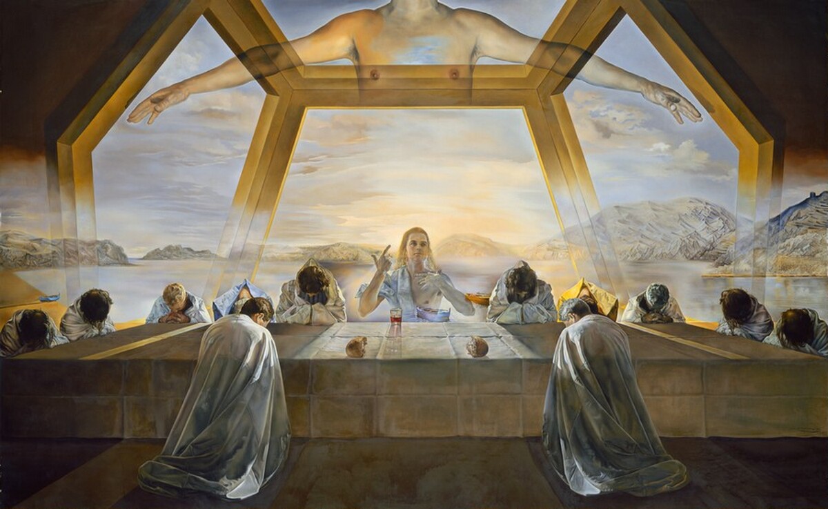 The Sacrament of the Last Supper by Salvador Dalí