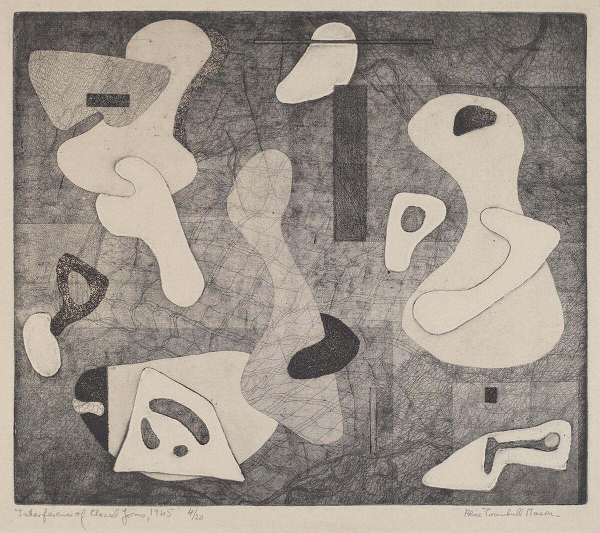 Interference of Closed Forms by Alice Trumbull Mason