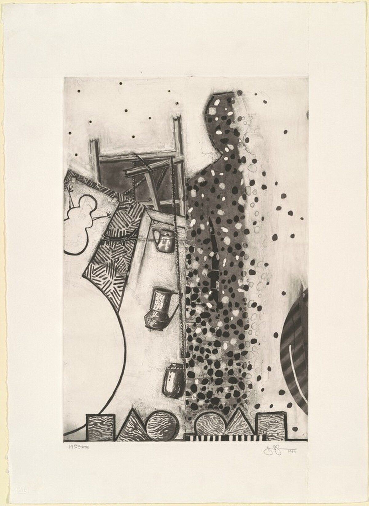 The Seasons (Winter) [state proof of 14th state] by Jasper Johns