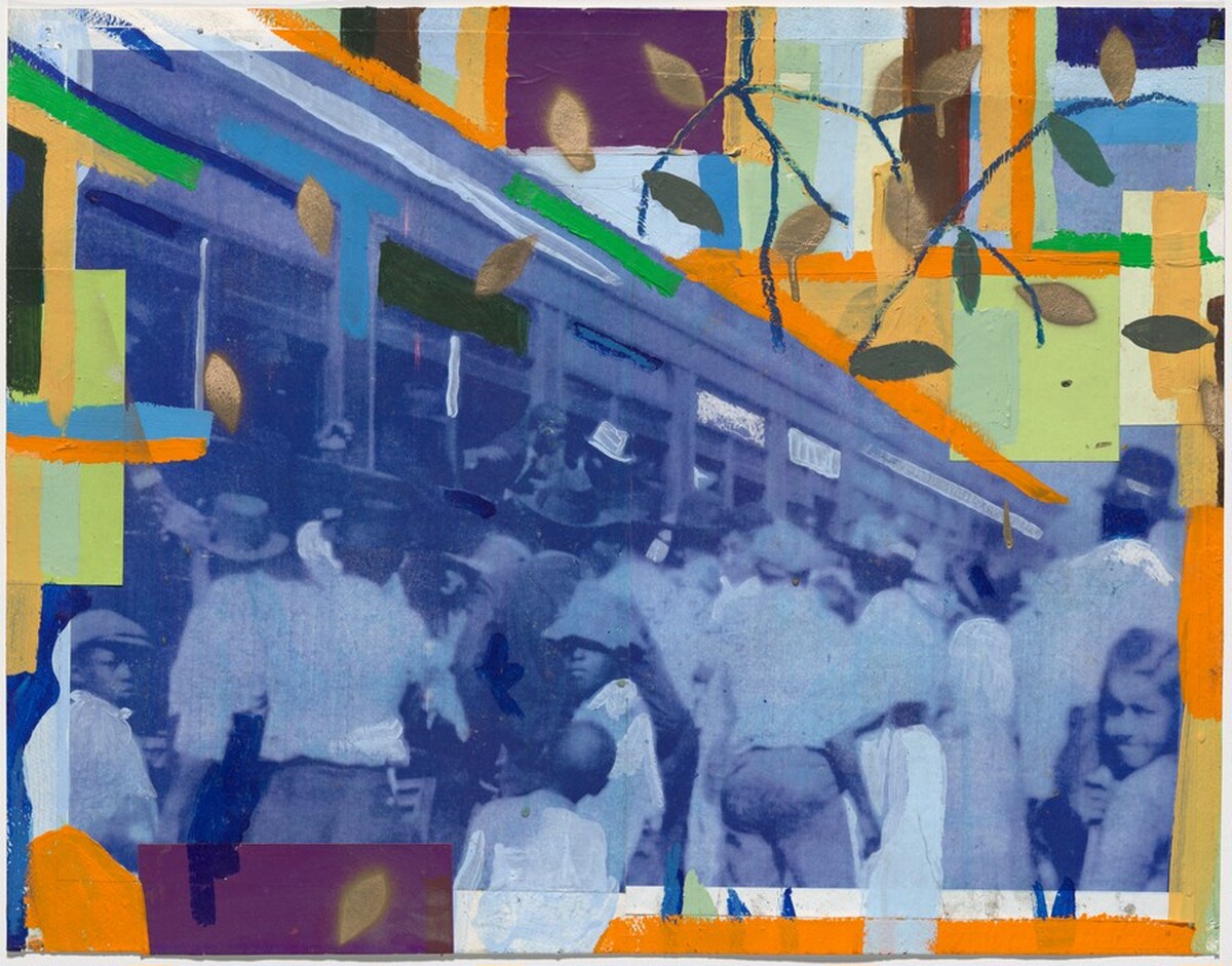 NY Rail (Transportation) by Radcliffe Bailey