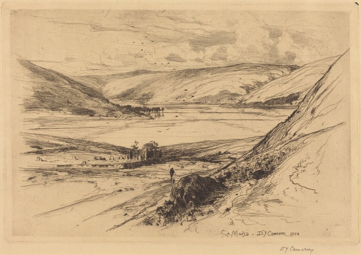 St. Mary's Loch by David Young Cameron