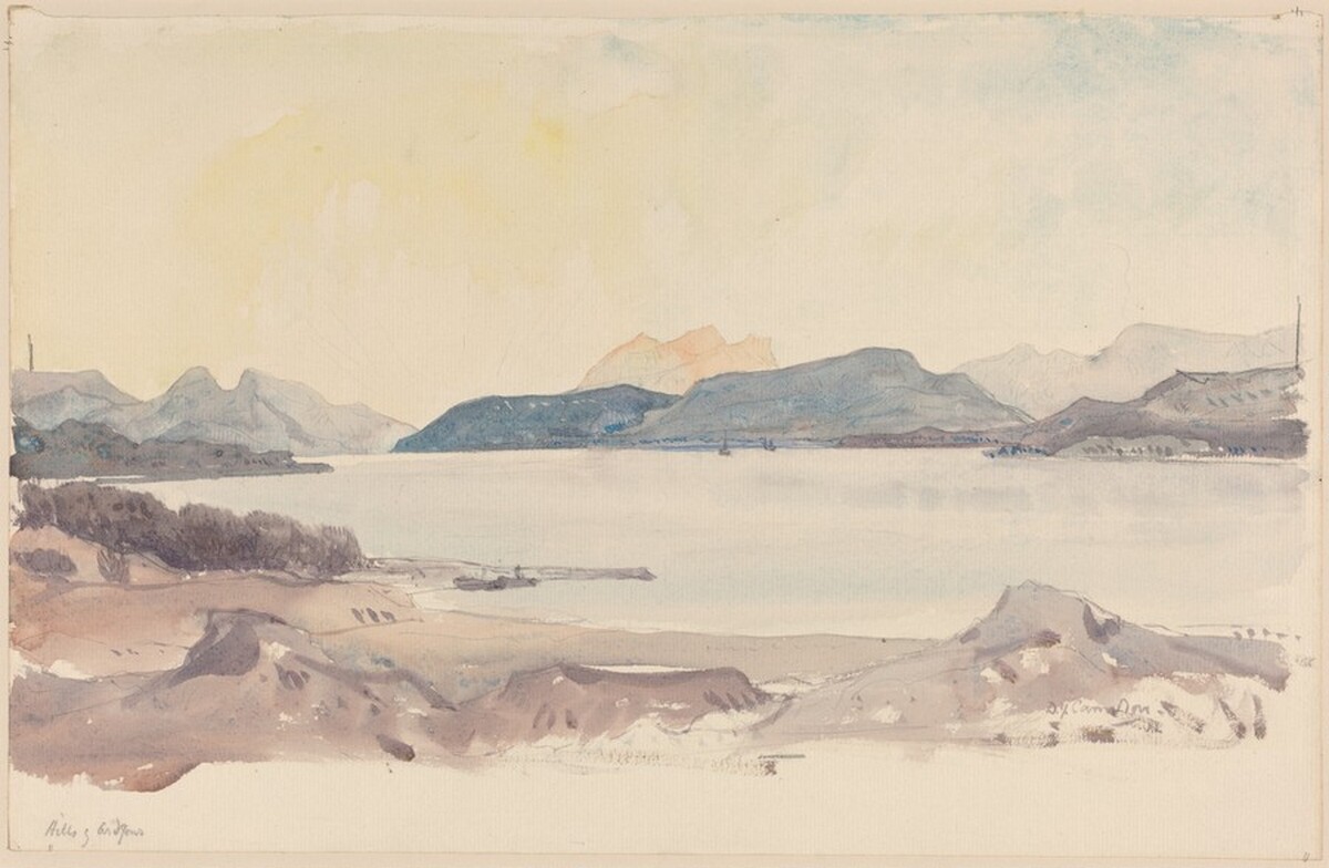 Hills of Ardgour by David Young Cameron