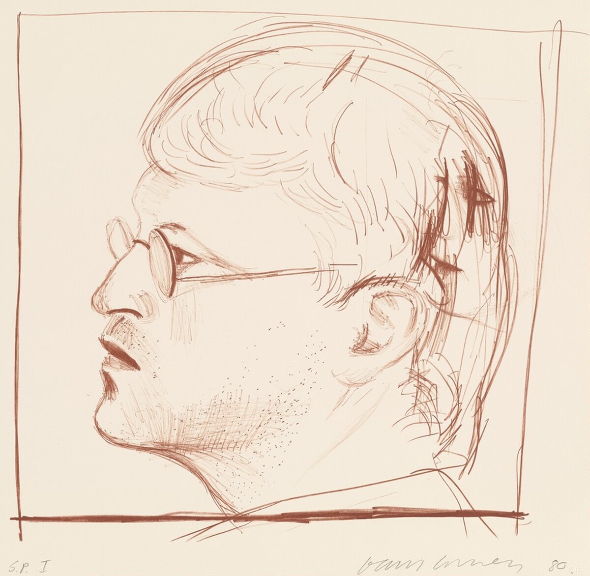 Self-Portrait [special proof] by David Hockney