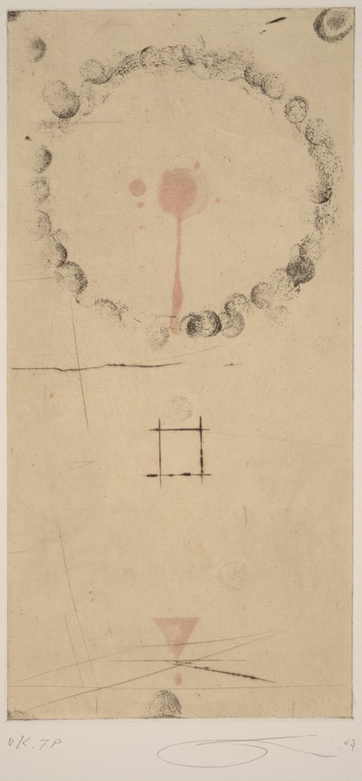 Between Vertical and Horizon -- Descended Triangle (Well 1) by Shoichi Ida