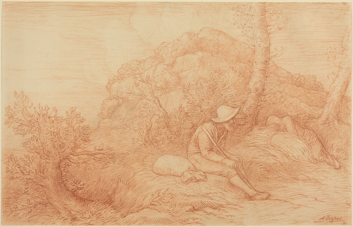 Rest by Alphonse Legros