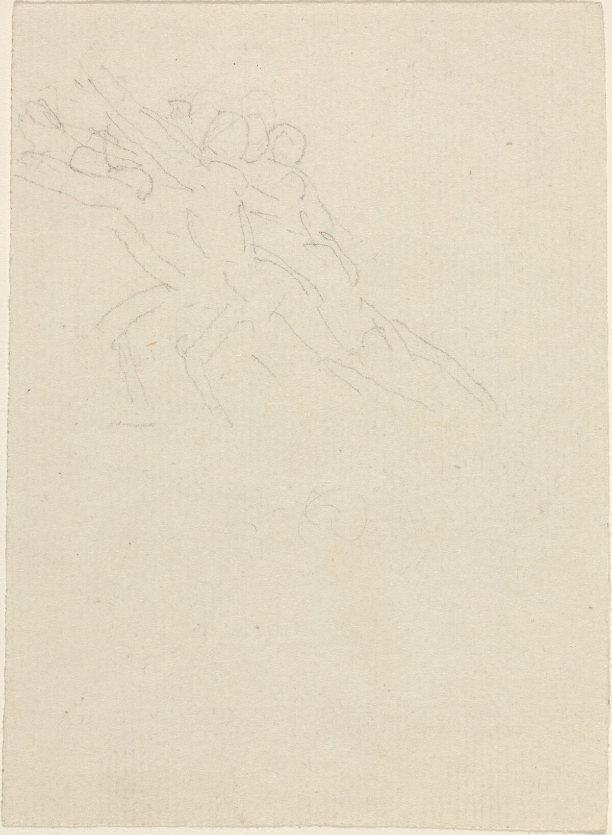 Running Figures with Arms Raised by John Flaxman