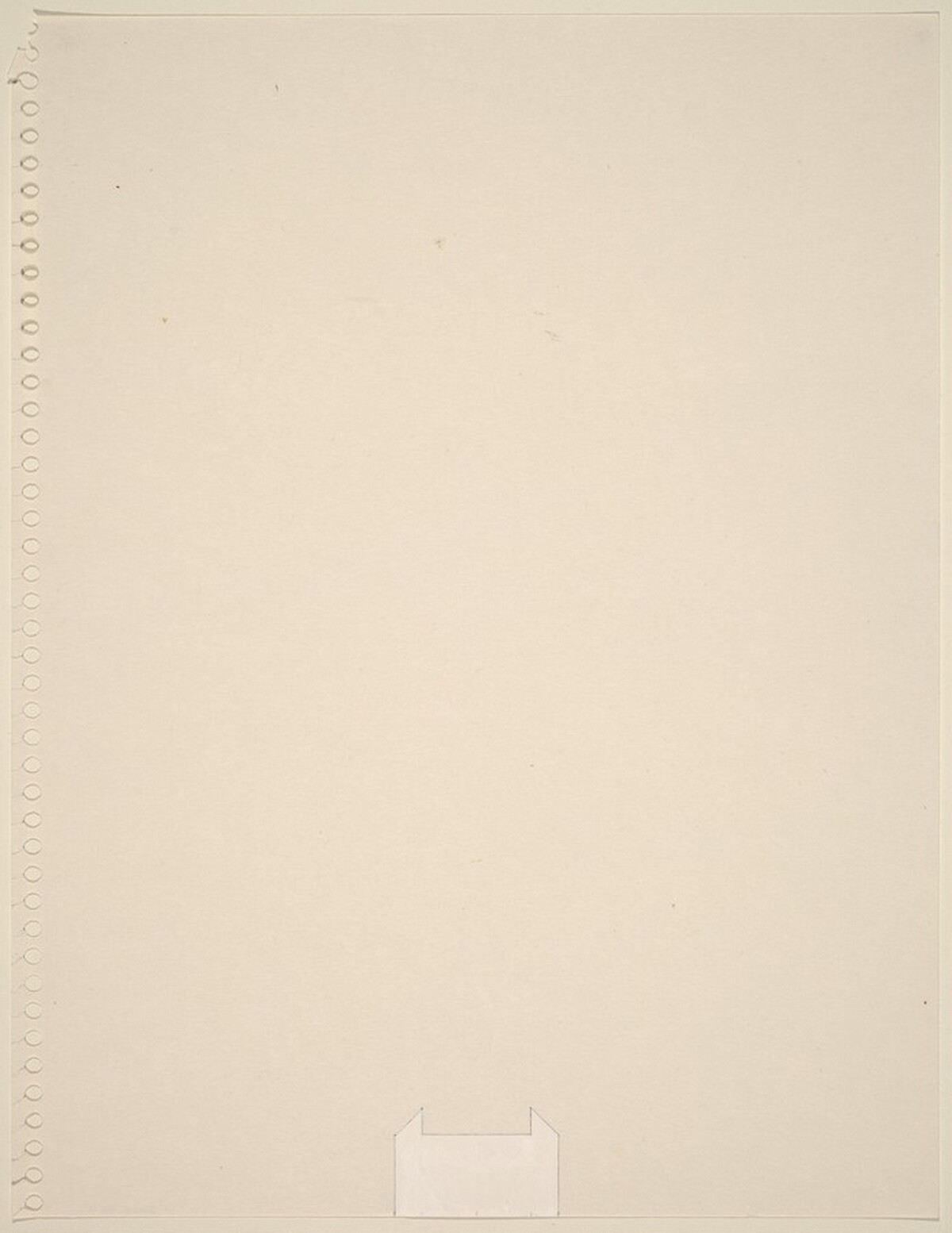 Spiral Notebook Drawing 1 by Richard Tuttle
