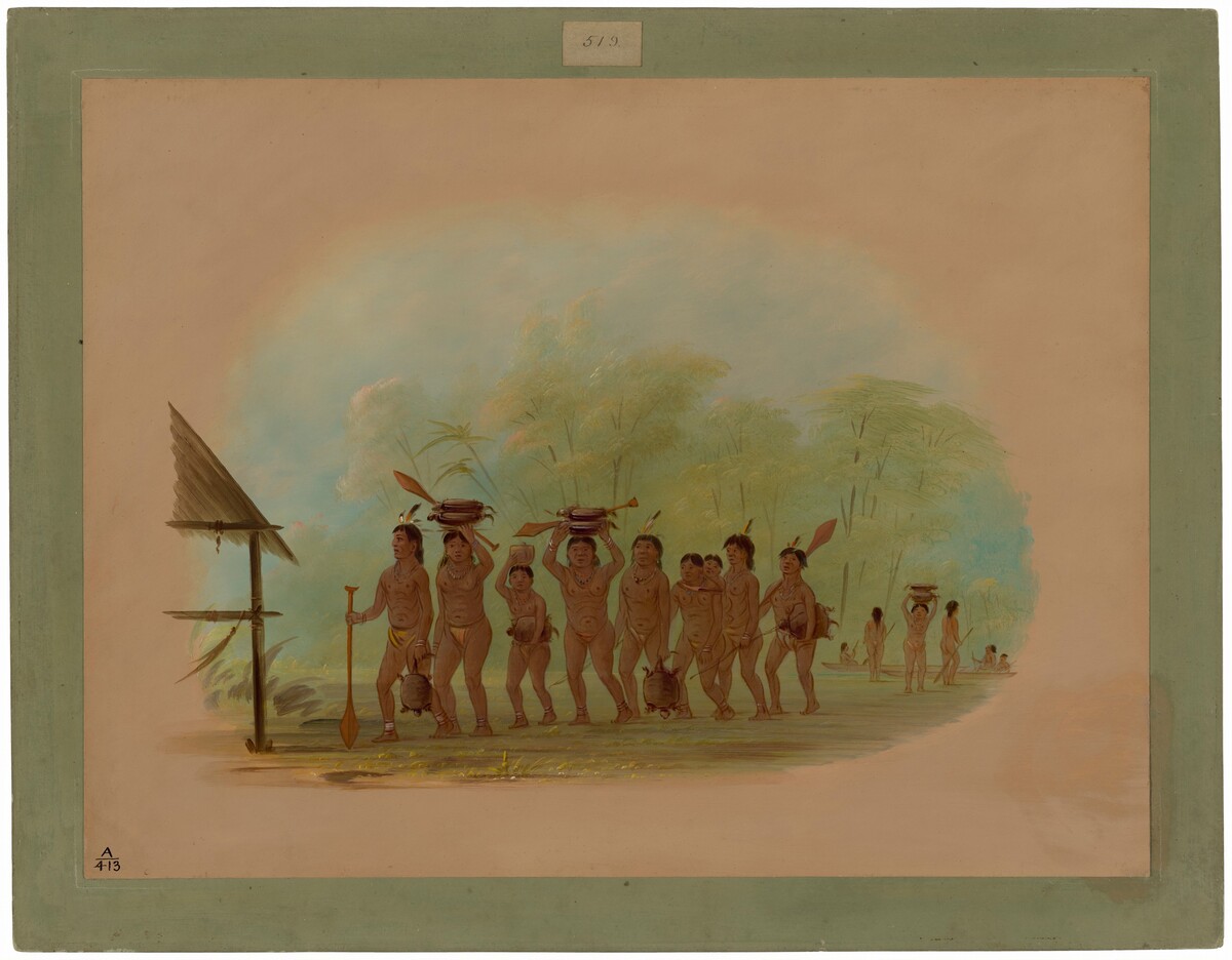 Return from a Turtle Hunt - Connibo by George Catlin