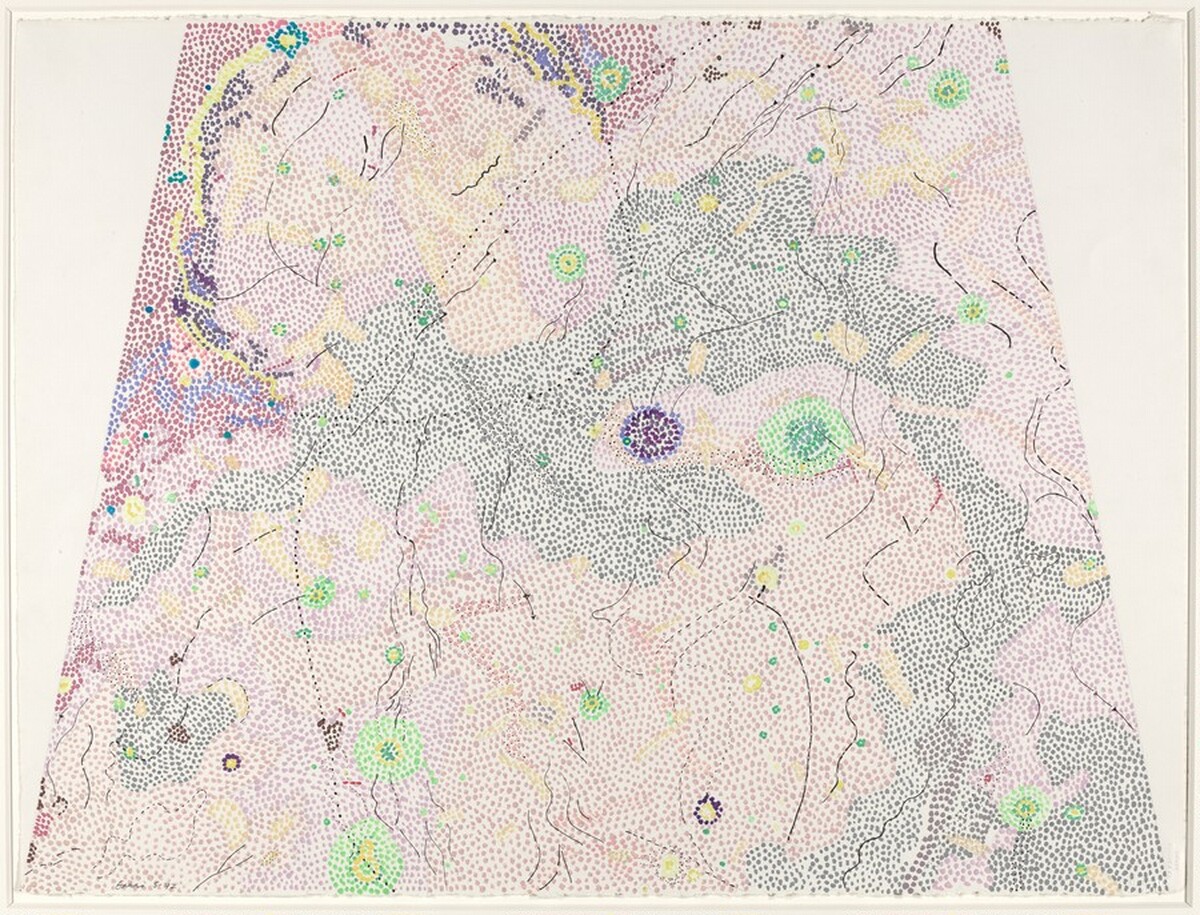 Geological Map of the Sinus Iridum Quadrangle of the Moon by Nancy Graves