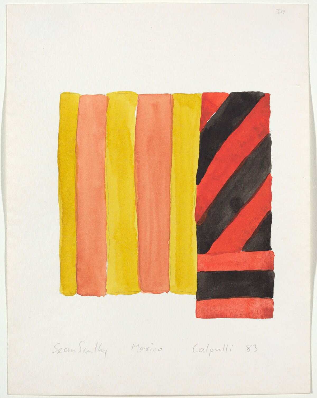 Mexico Calpulli by Sean Scully