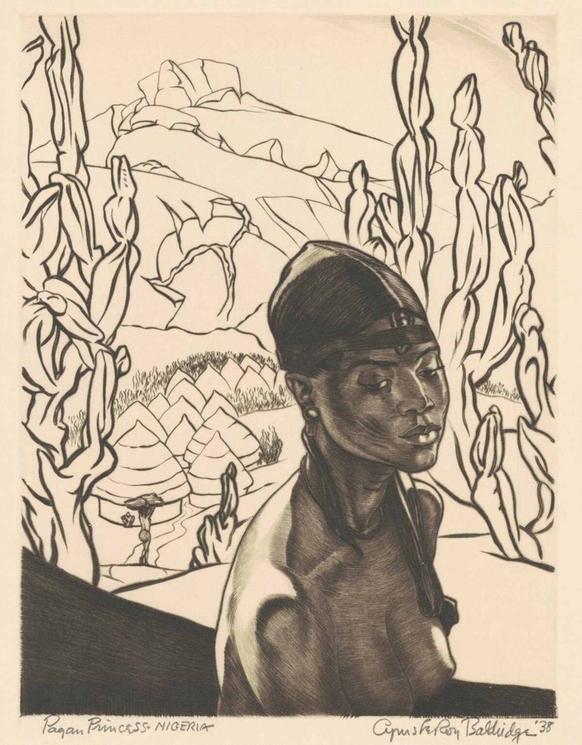 Pagan Princess—Nigeria by Cyrus LeRoy Baldridge