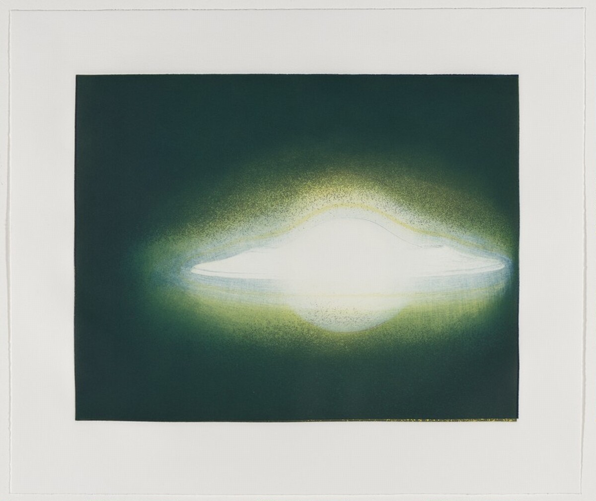 UFO [working proof 5] by Tom Marioni