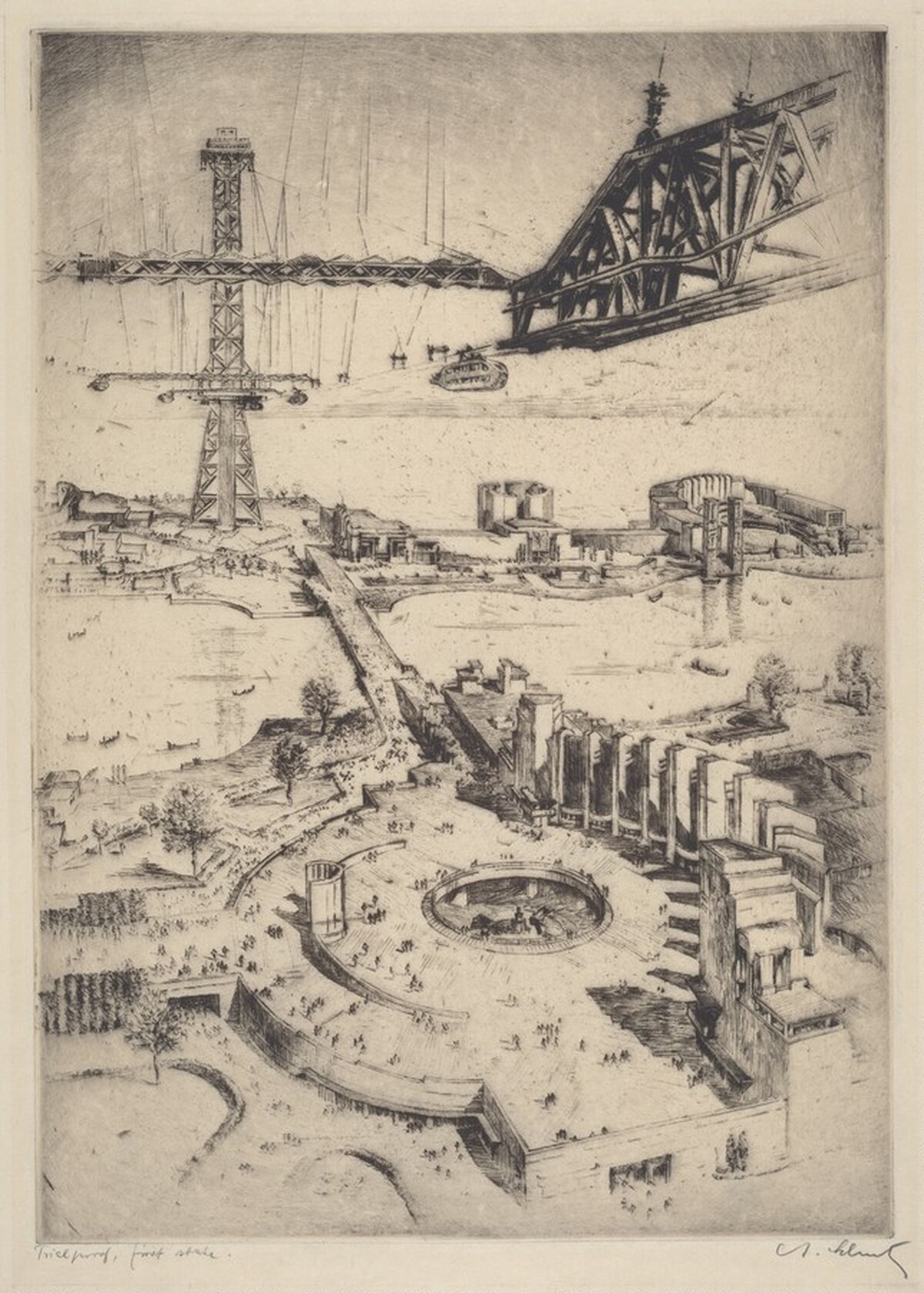 View from the Skyride Tower by Anton Schutz