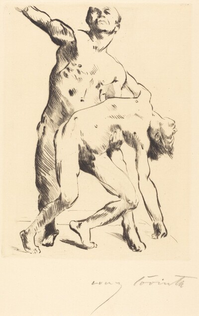Odysseus und die Freier (Odysseus and the Suitor)