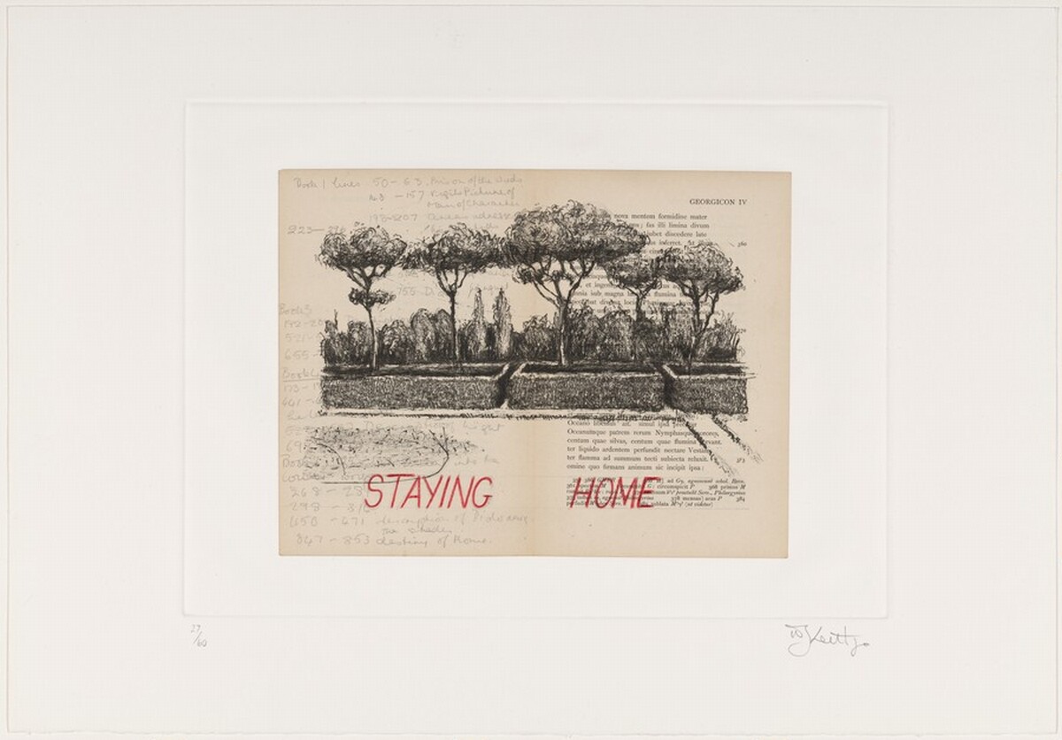 Staying Home by William Kentridge