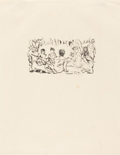 From "Le crepuscule des nymphes" (illustration, page 25)