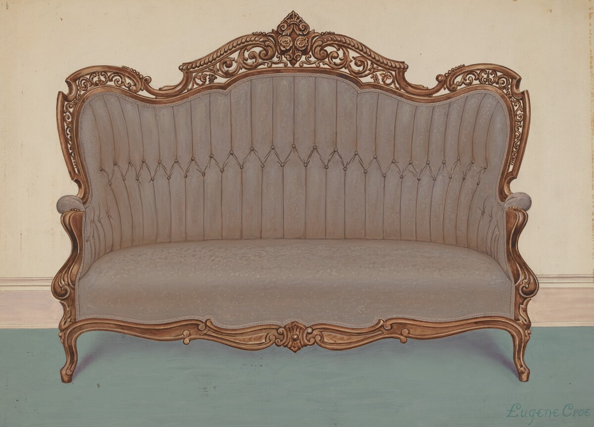 Rosewood Sofa by Eugene Croe