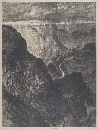 Storm in the Grand Canyon