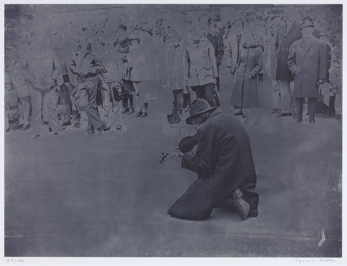 Cologne Beggars IV (Kölner Bettler IV) by Sigmar Polke