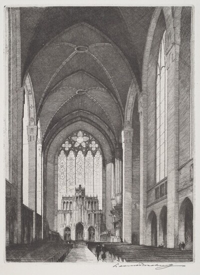 Interior of the Chapel at the University of Chicago