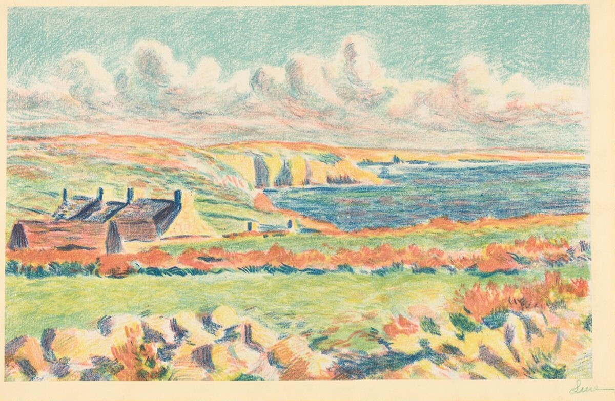 Camaret by Maximilien Luce