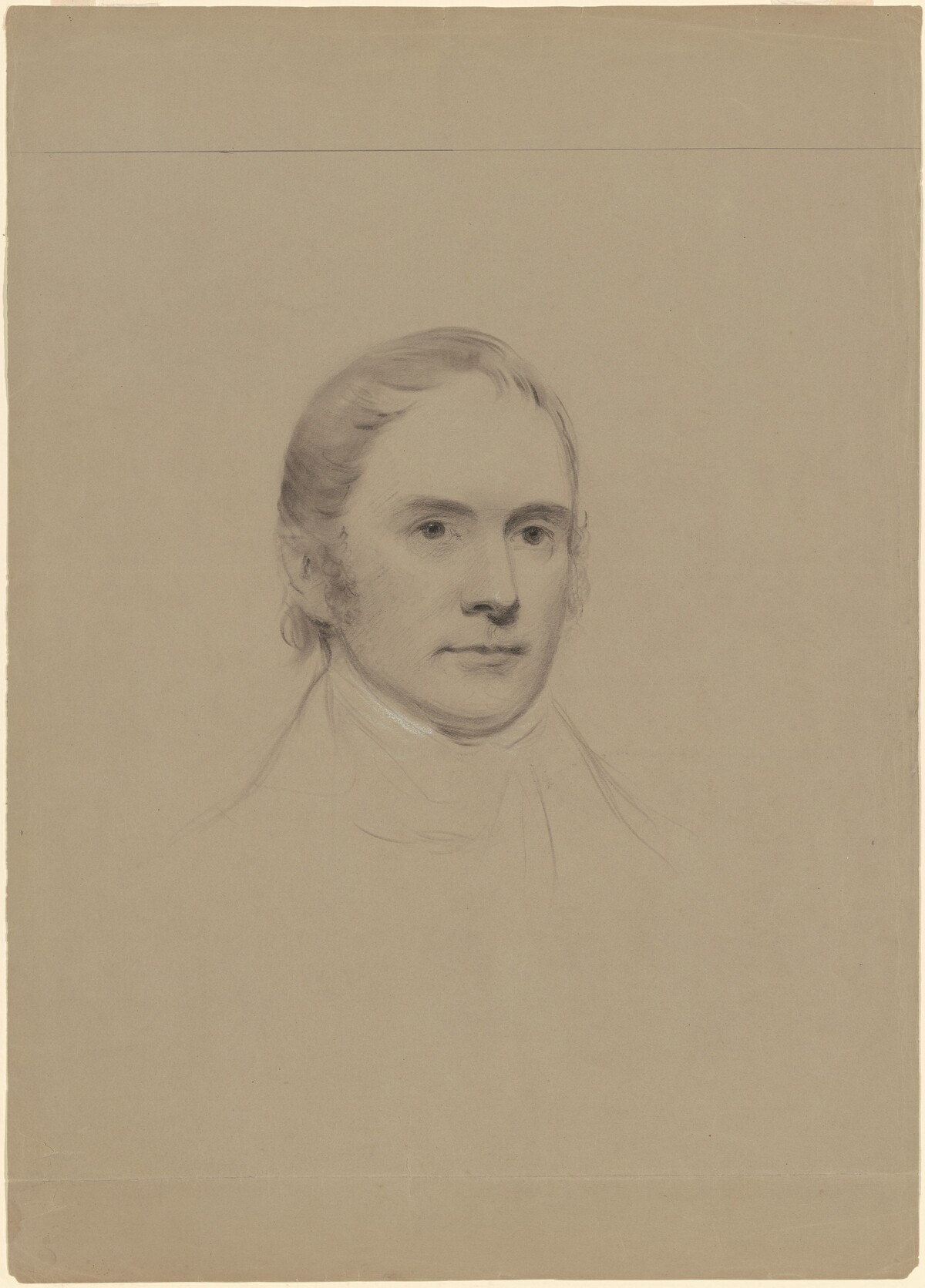 Head of a Man by Seth Wells Cheney