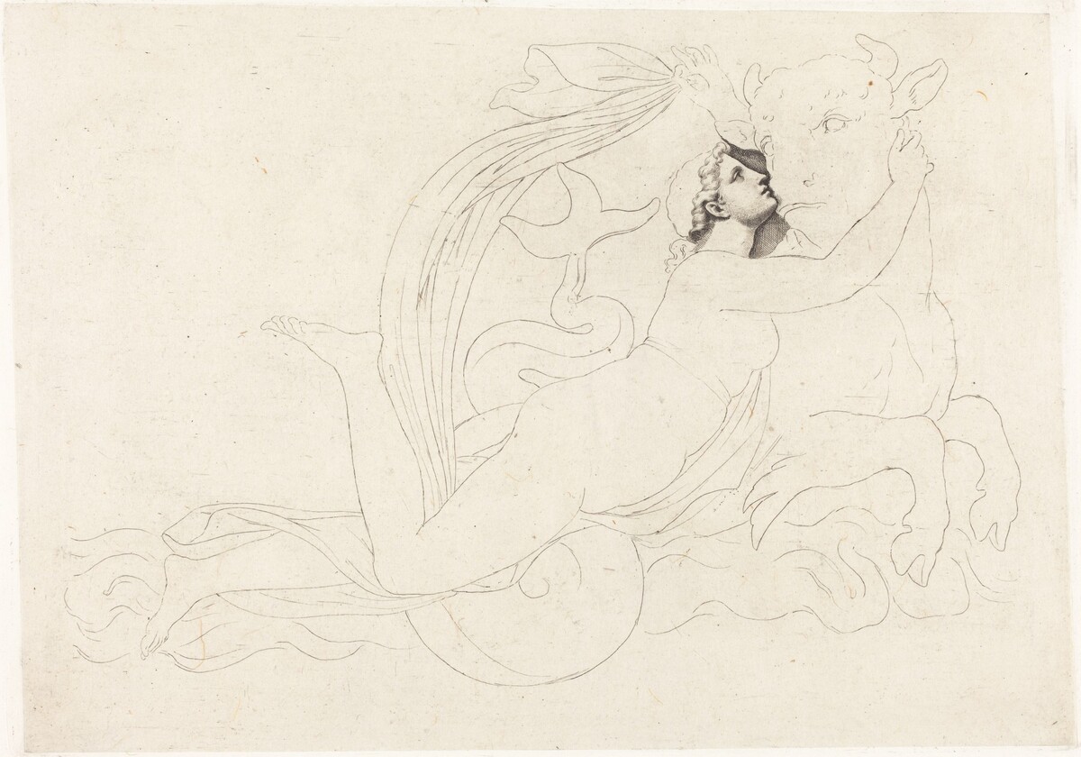 The Rape of Europa by Pierre Paul Prud'hon