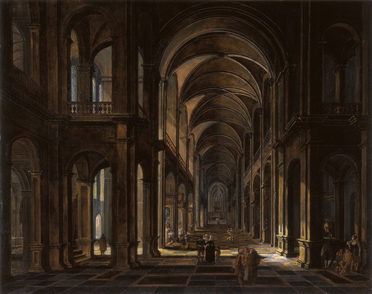 Interior of a Church by Peeter Neeffs the Elder