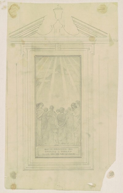 Study for "The Sermon on the Mount"