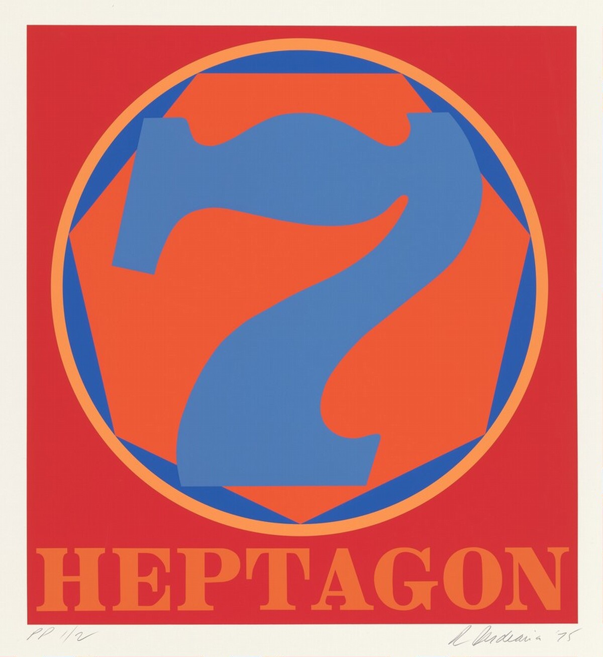 Heptagon by Robert Indiana