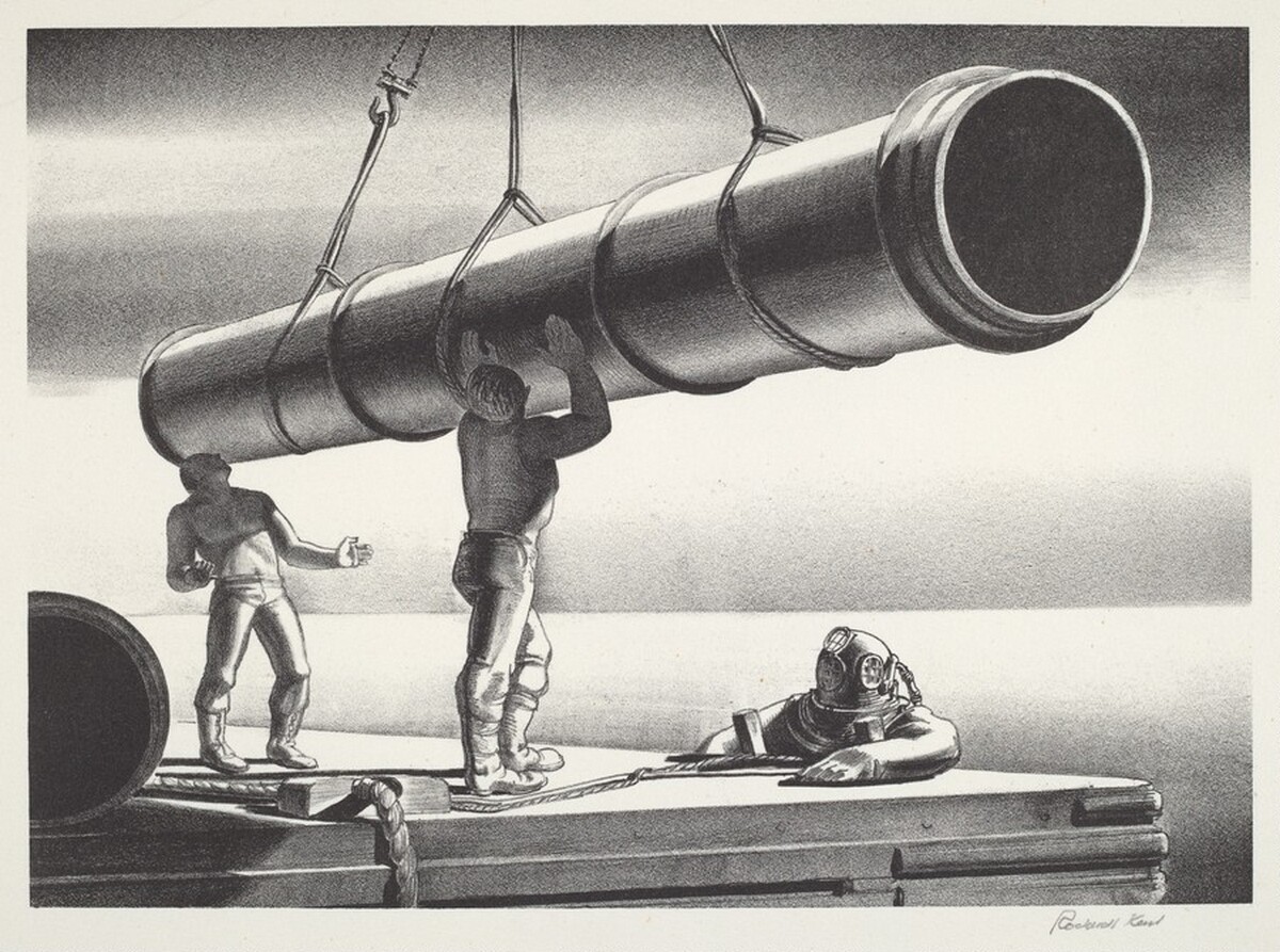 Big Inch by Rockwell Kent