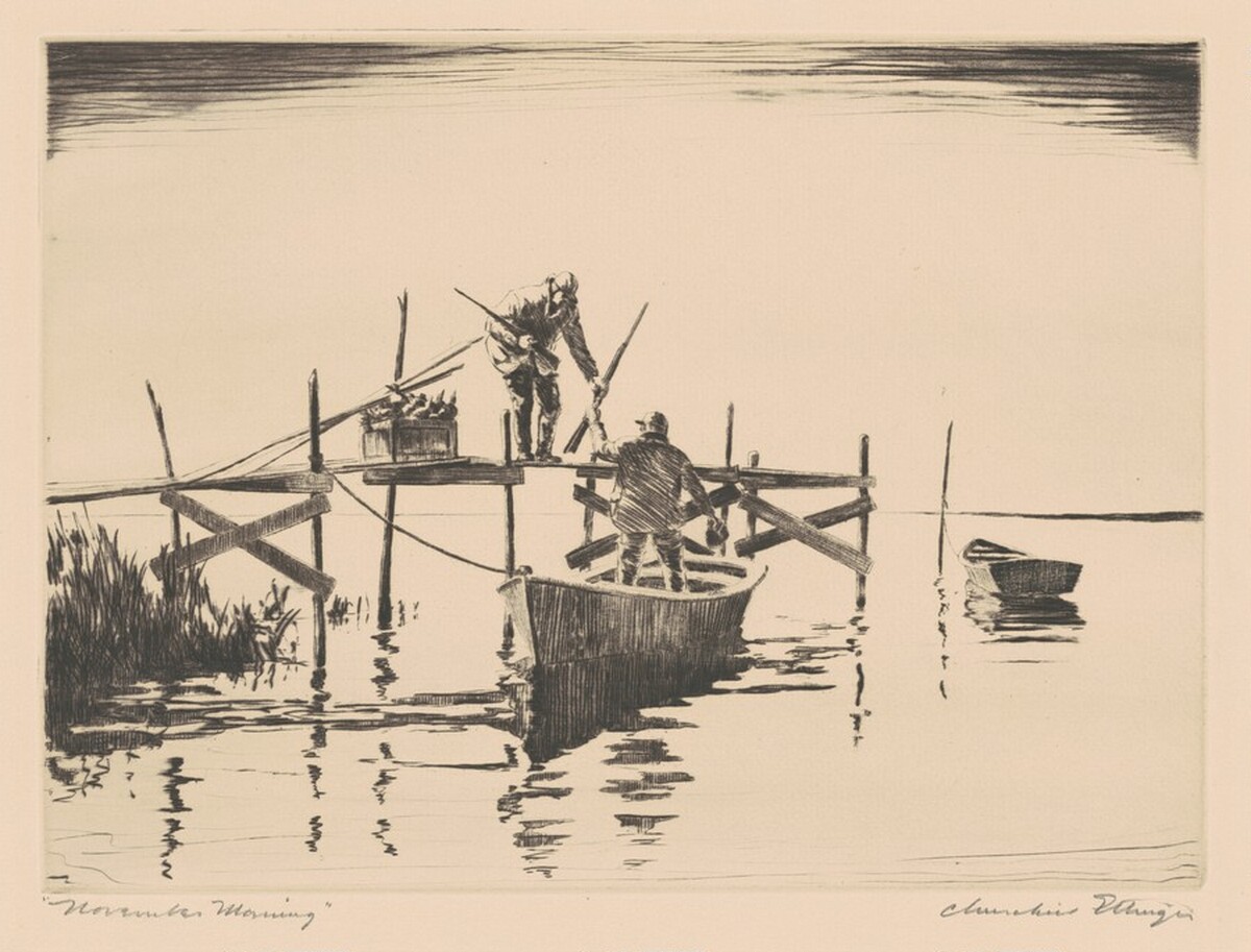 November Morning by Churchill Ettinger