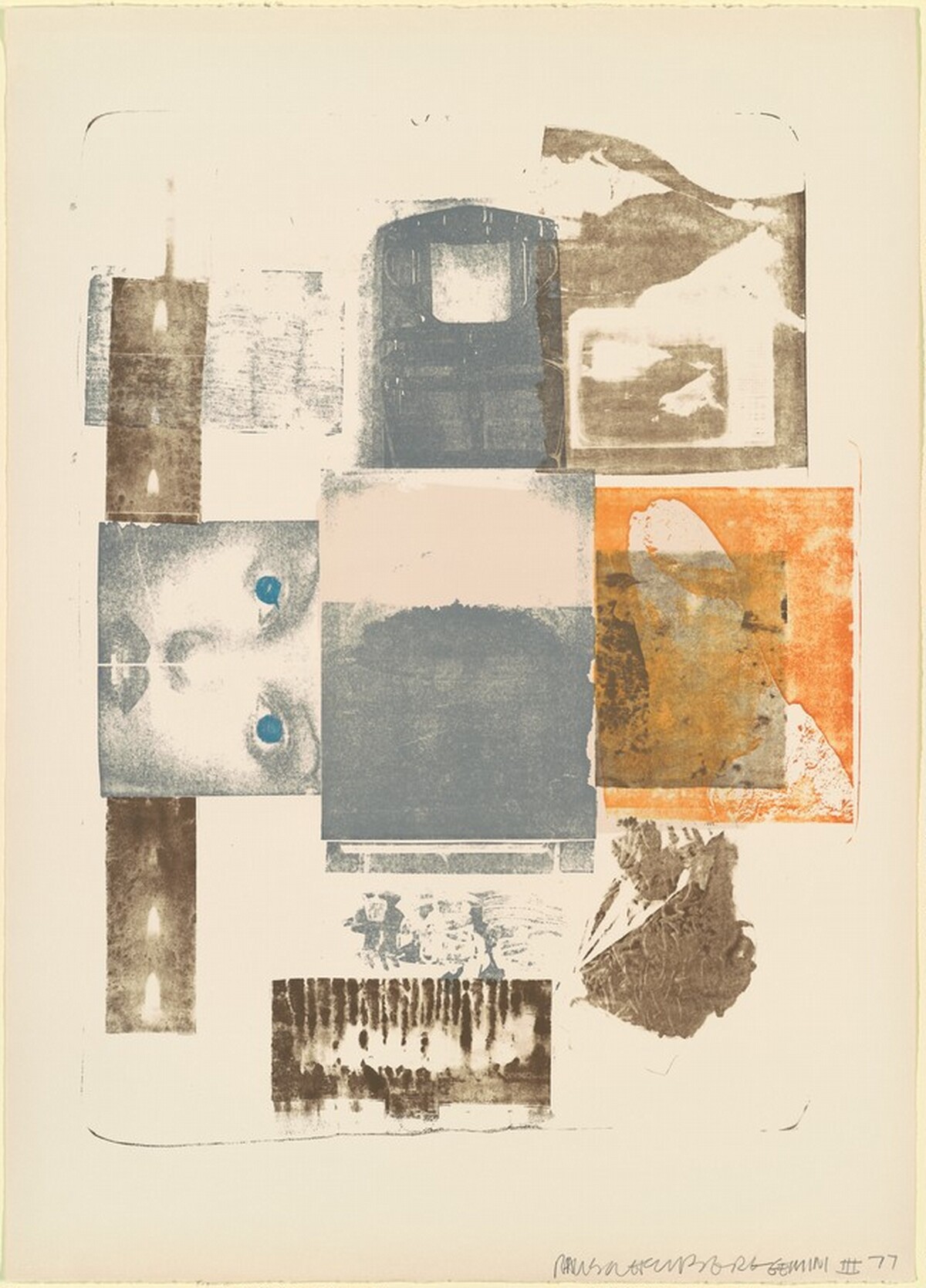 Romances (Elopement) by Robert Rauschenberg