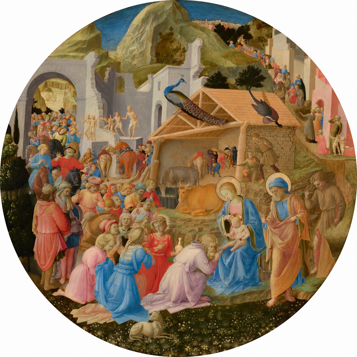 The Adoration of the Magi by Fra Angelico and Fra Filippo Lippi