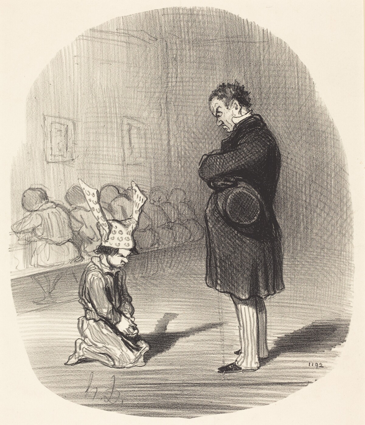 Les Suites d'une insurrection by Honoré Daumier