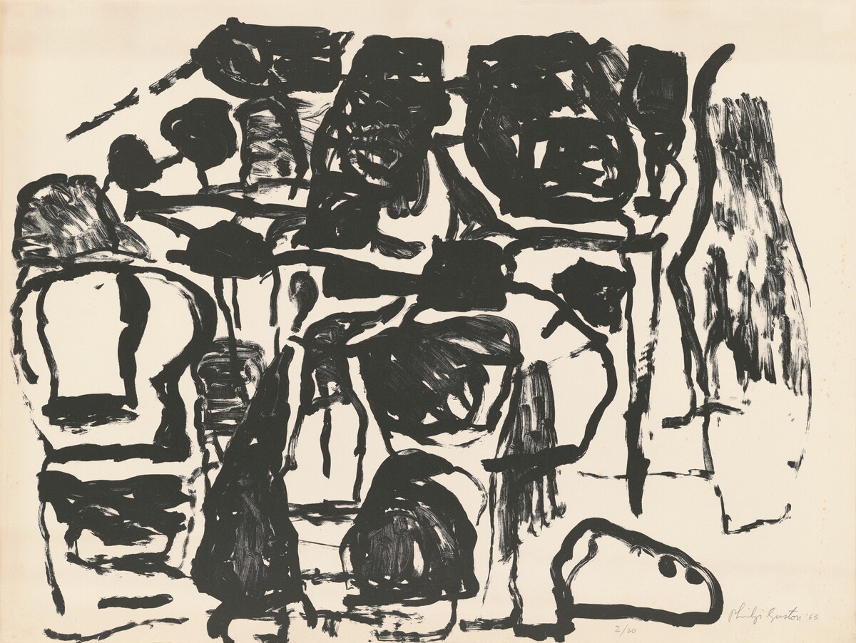 Untitled by Philip Guston