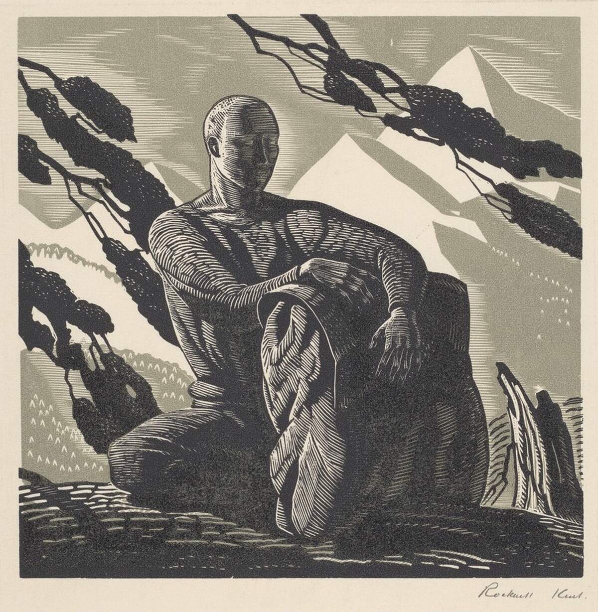 Voyaging by Rockwell Kent
