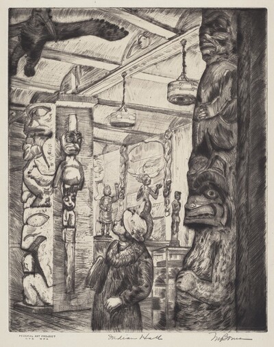 Indian Hall, Museum of Natural History, New York