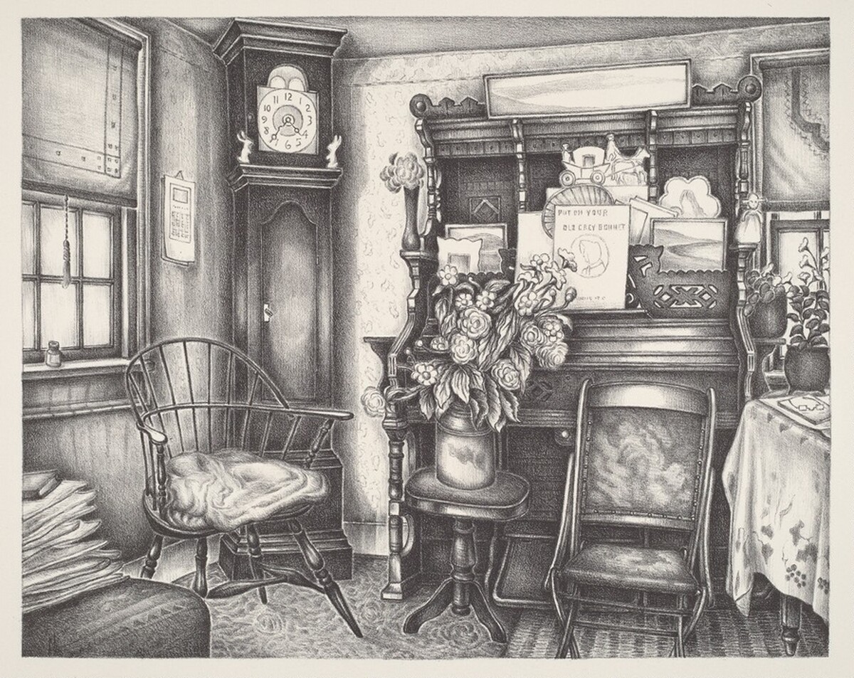 Parlor Organ by Edith Whittlesey Newton