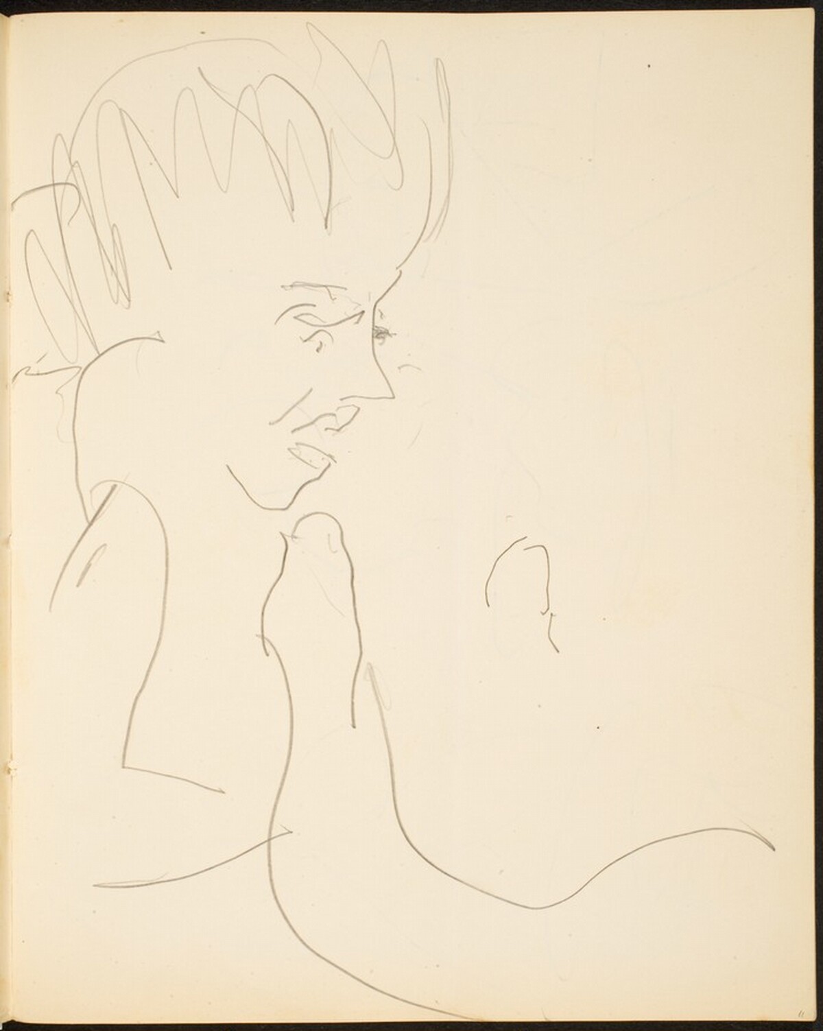 Zirkusnummer mit Schlange (Animal Trainer) [p. 11] by Max Beckmann