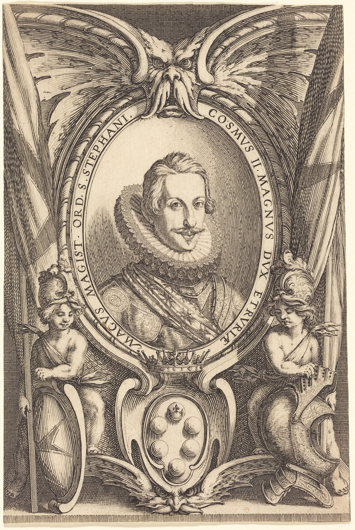 Cosimo II de' Medici, Grand Duke of Tuscany by Jacques Callot